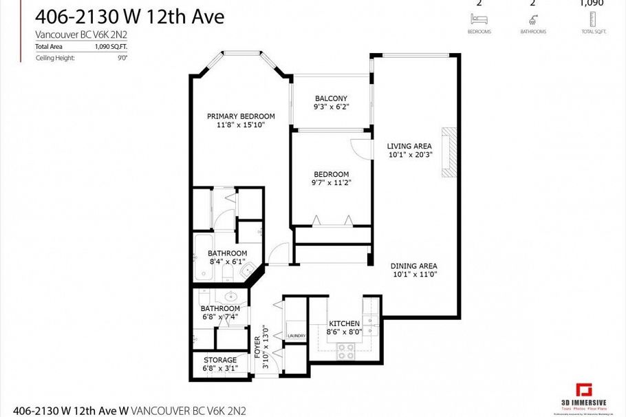 406 2130 W 12th Avenue Vancouver, BC - 32