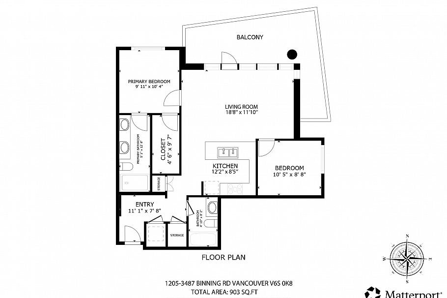 1205 3487 Binning Road Vancouver, BC - 3