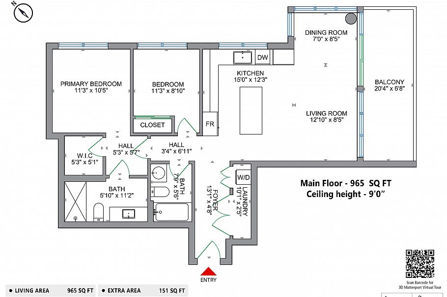 2001 1632 Lions Gate Lane North Vancouver, BC - 40