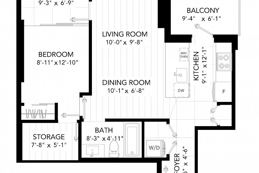 1205 888 Homer Street Vancouver, BC - 34