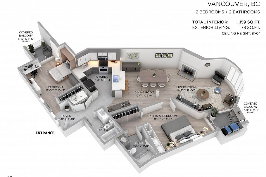 310 1236 W 8th Avenue Vancouver, BC - 28