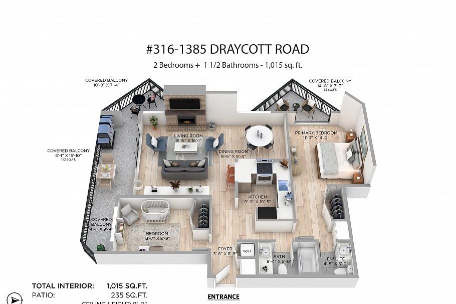 316 1385 Draycott Road North Vancouver, BC - 39