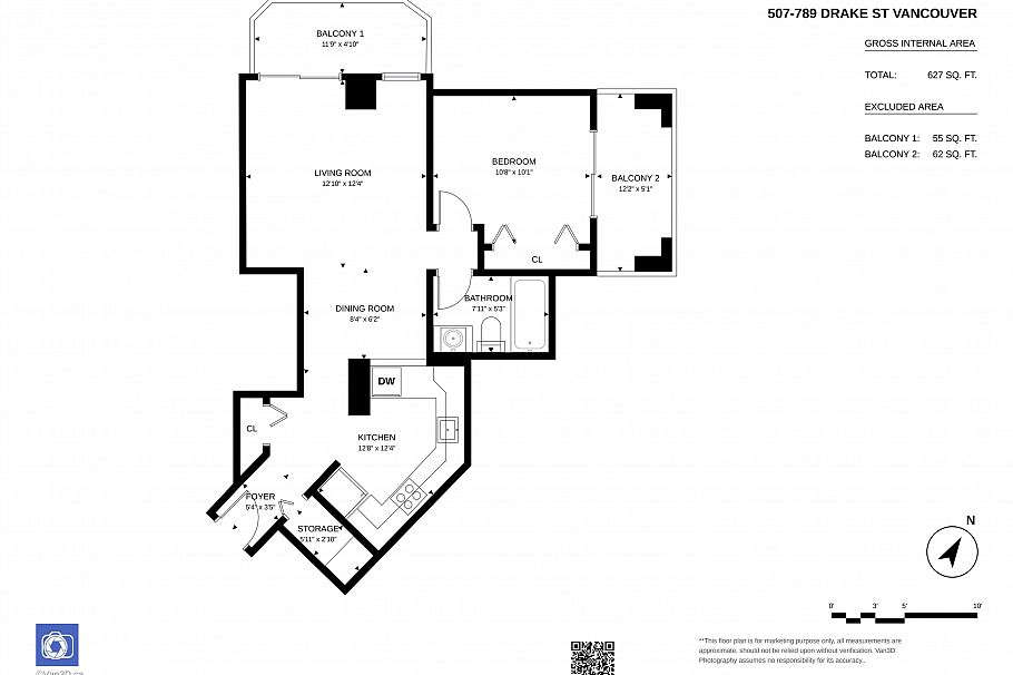 507 789 Drake Street Vancouver, BC - 27