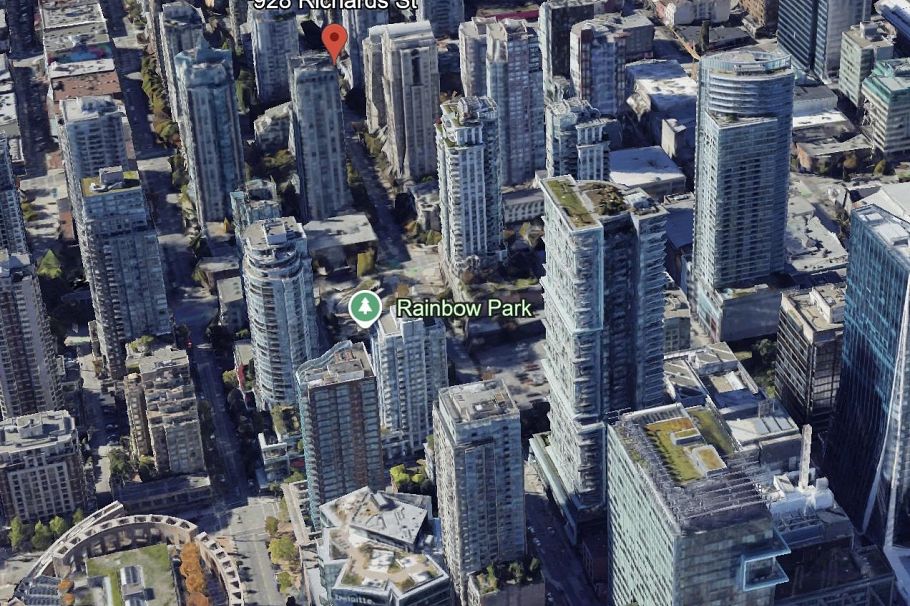 1104 928 Richards Street Vancouver, BC - 2