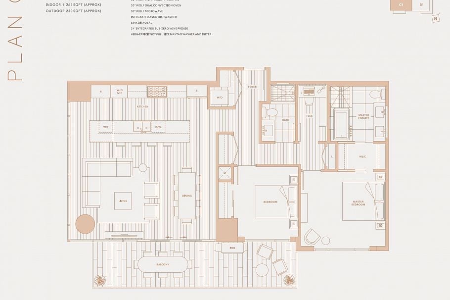 3503 1335 Howe Street Vancouver, BC - 22