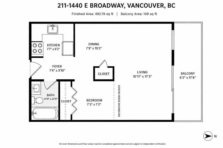 211 1440 E Broadway Vancouver, BC - 18