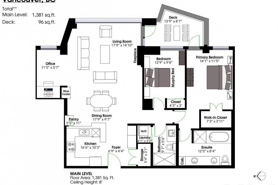 306 1383 Marinaside Crescent Vancouver, BC - 31