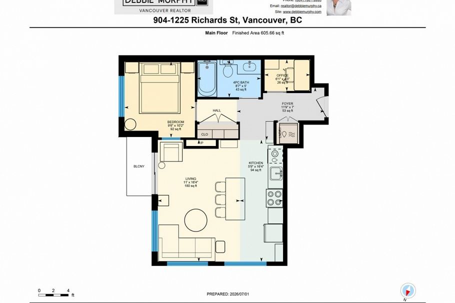 904 1225 Richards Street Vancouver, BC - 25