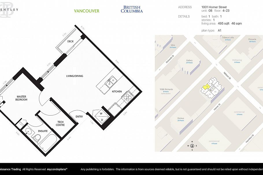1408 1001 Homer Street Vancouver, BC - 24