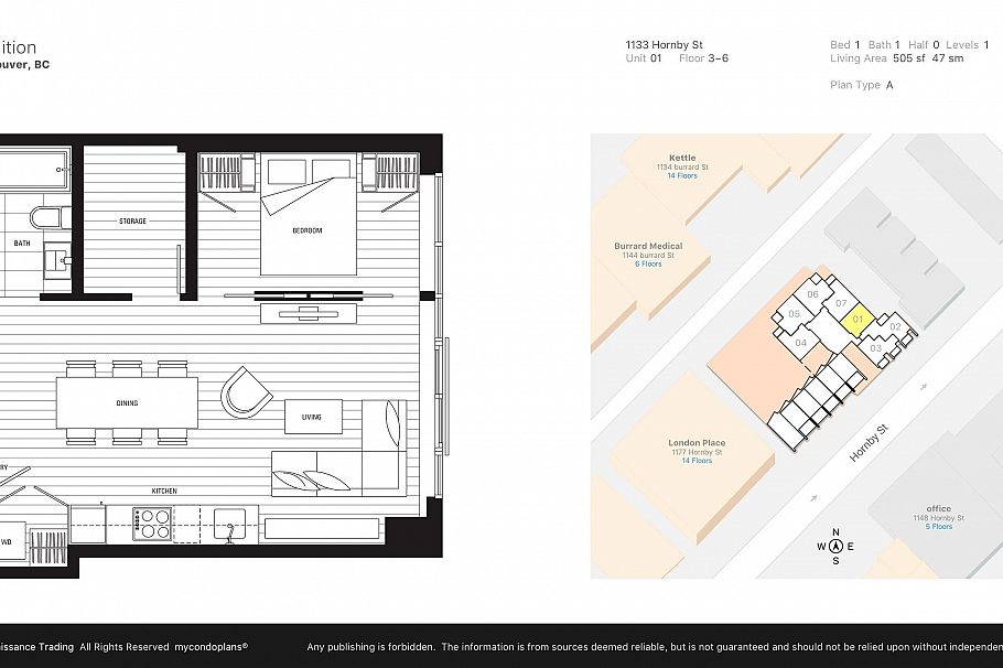 501 1133 Hornby Street Vancouver, BC - 15