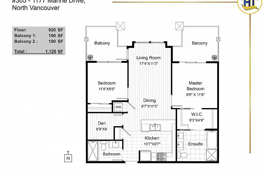 305 1177 Marine Drive North Vancouver, BC - 28