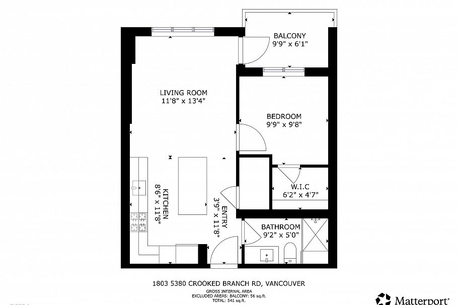 1803 5380 Crooked Branch Road Vancouver, BC - 16