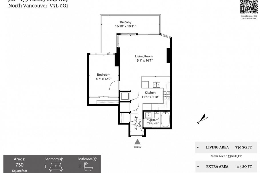 901 175 Victory Ship Way North Vancouver, BC - 31