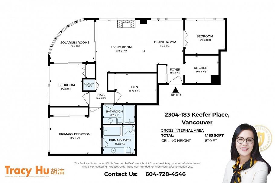 2304 183 Keefer Place Vancouver, BC - 21