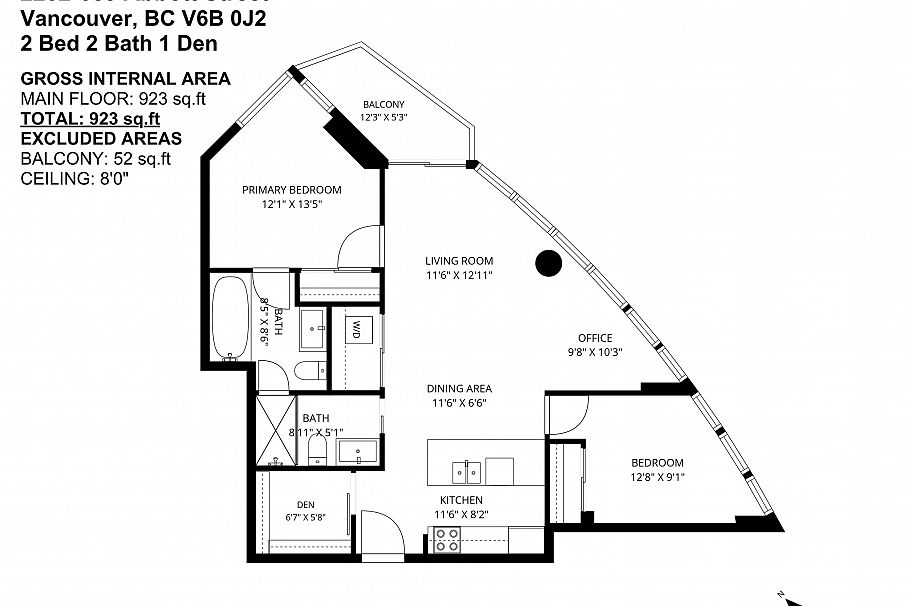 2202 689 Abbott Street Vancouver, BC - 40
