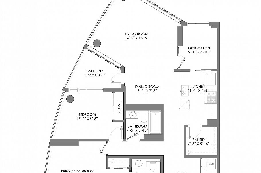 703 1495 Richards Street Vancouver, BC - 34