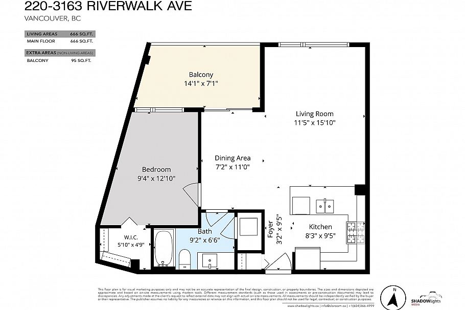 220 3163 Riverwalk Avenue Vancouver, BC - 38