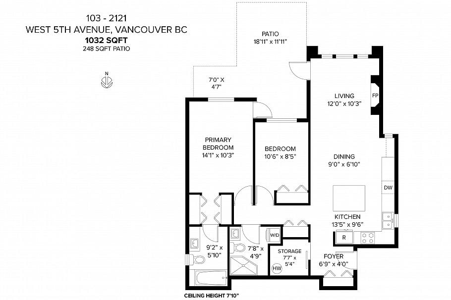 103 2121 W 5th Avenue Vancouver, BC - 39