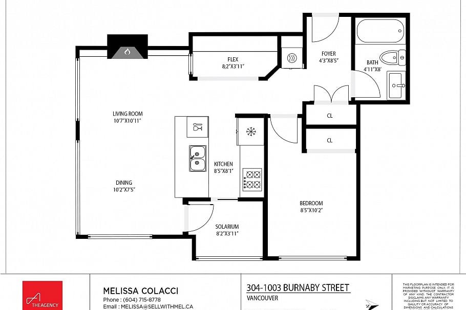 304 1003 Burnaby Street Vancouver, BC - 40