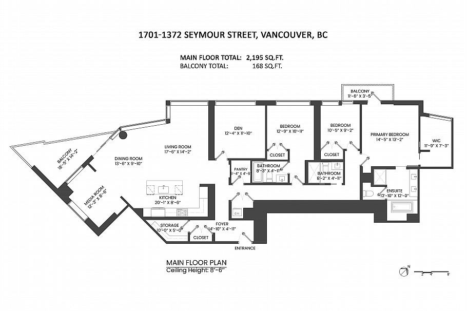 1701 1372 Seymour Street Vancouver, BC - 36