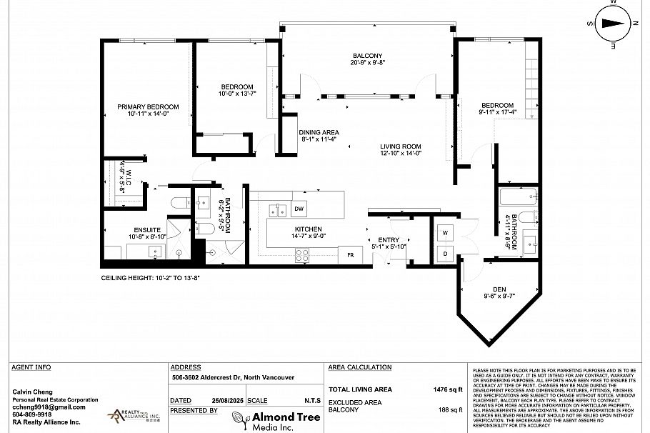 506 3602 Aldercrest Drive North Vancouver, BC - 32