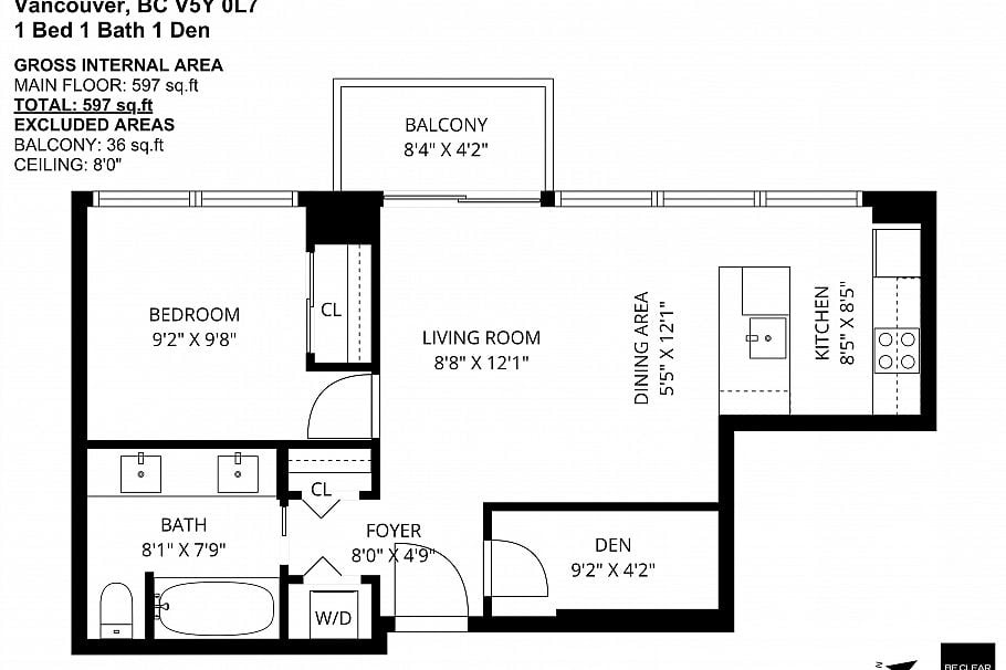 706 1788 Columbia Street Vancouver, BC - 19