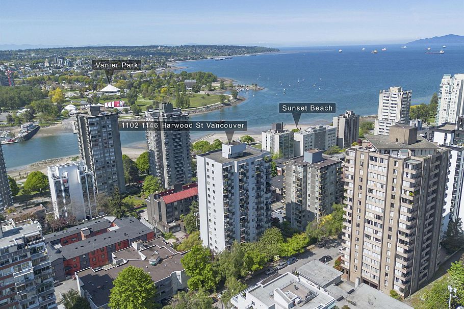 1102 1146 Harwood Street Vancouver, BC - 2
