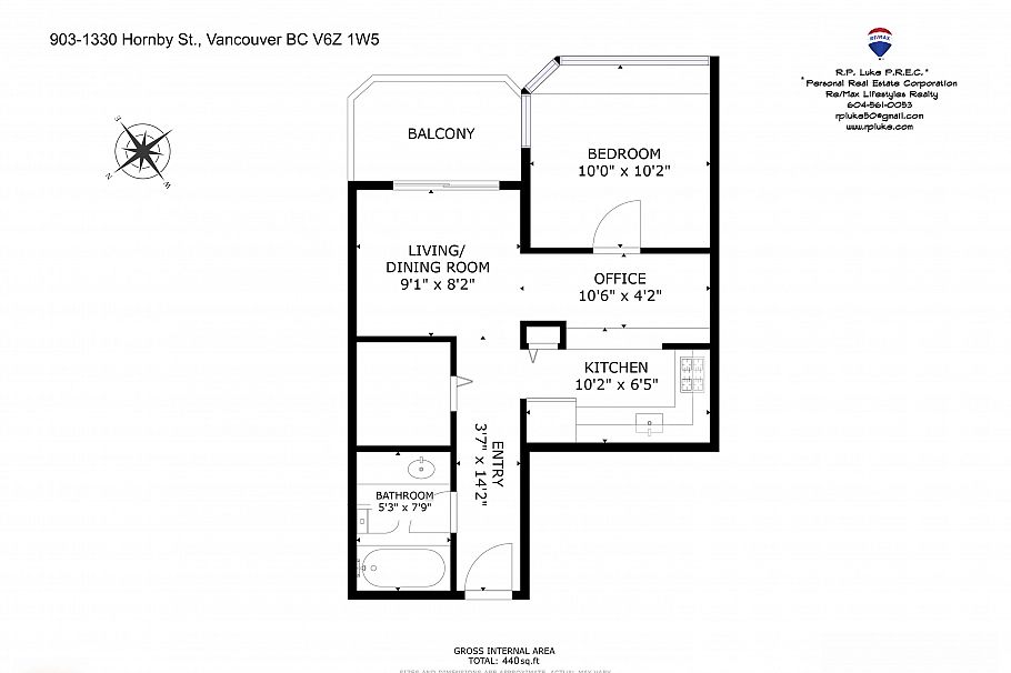 903 1330 Hornby Street Vancouver, BC - 19