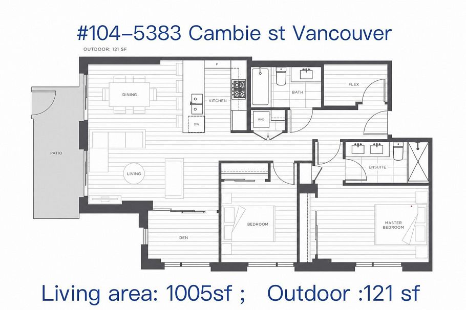 104 5383 Cambie Street Vancouver, BC - 18