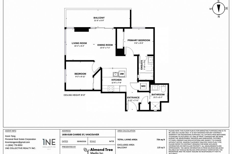 1608 8189 Cambie Street Vancouver, BC - 19