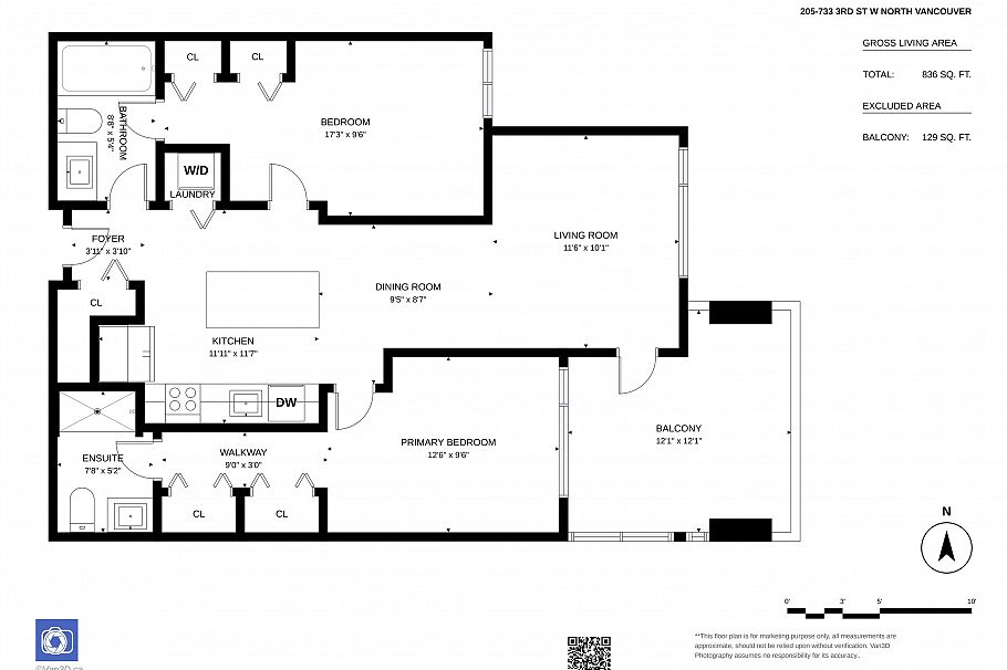 205 733 W 3rd Street North Vancouver, BC - 1
