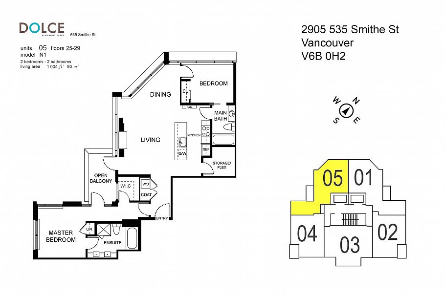 2905 535 Smithe Street Vancouver, BC - 2