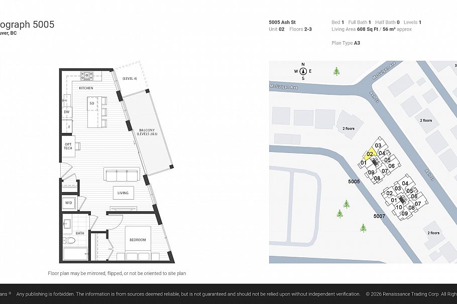 302 5005 Ash Street Vancouver, BC - 28