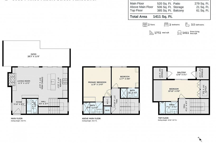 2 5033 Prince Albert Street Vancouver, BC - 25