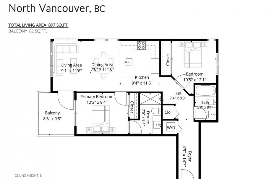 315 711 W 14th Street North Vancouver, BC - 18