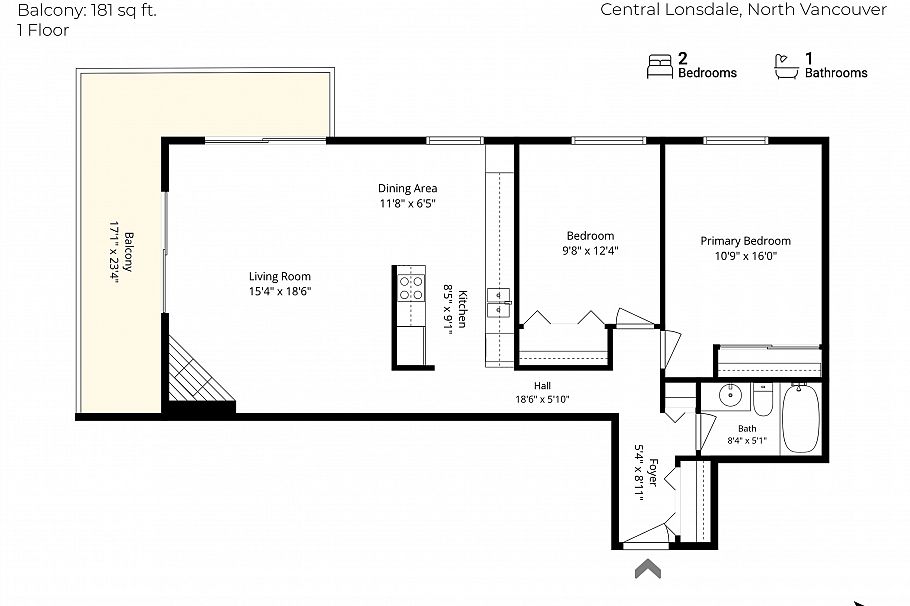202 134 W 20th Street North Vancouver, BC - 31