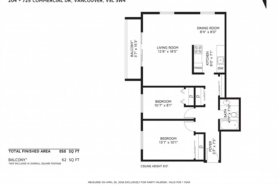 204 725 Commercial Drive Vancouver, BC - 32
