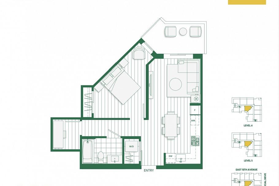 311 1680 E 12th Avenue Vancouver, BC - 4