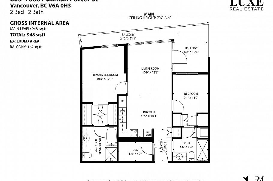 605 1688 Pullman Porter Street Vancouver, BC - 40