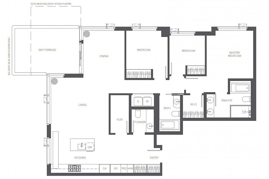 2402 1482 Robson Street Vancouver, BC - 10