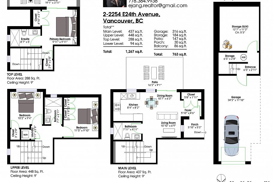 2 2254 E 24th Avenue Vancouver, BC - 10