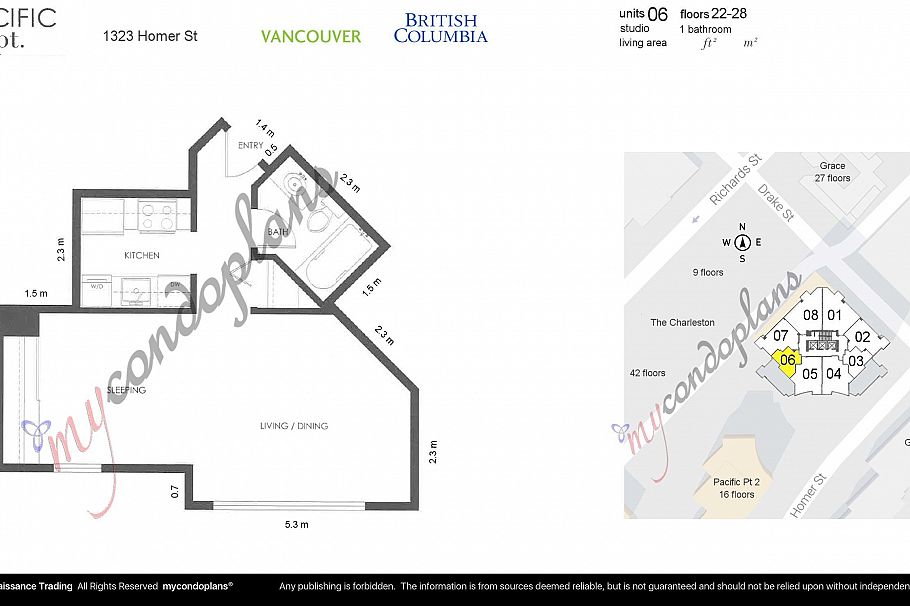 2706 1323 Homer Street Vancouver, BC - 15
