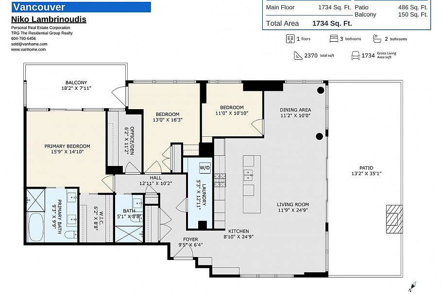 2101 110 Switchmen Street Vancouver, BC - 32