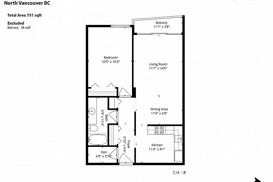809 2020 Fullerton Avenue North Vancouver, BC - 18