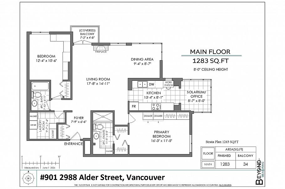 901 2988 Alder Street Vancouver, BC - 31