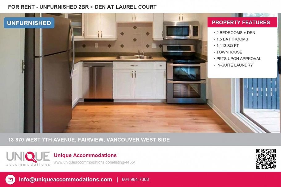 13 870 W 7TH AVENUE, Vancouver BC V5Z 4C1 Vancouver, BC - 1