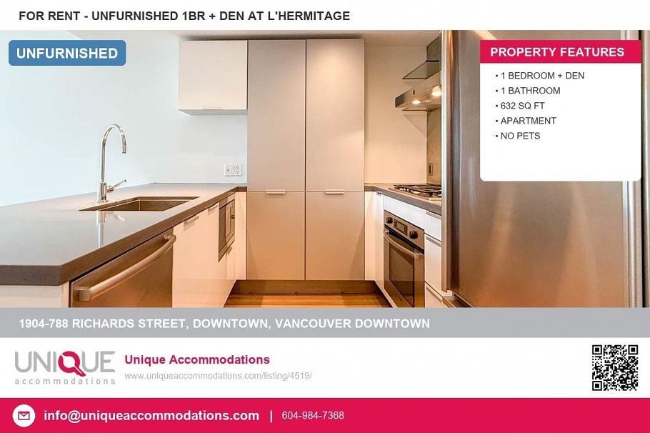 1904 788 RICHARDS STREET, Vancouver BC V6B 3A4 Vancouver, BC - 1