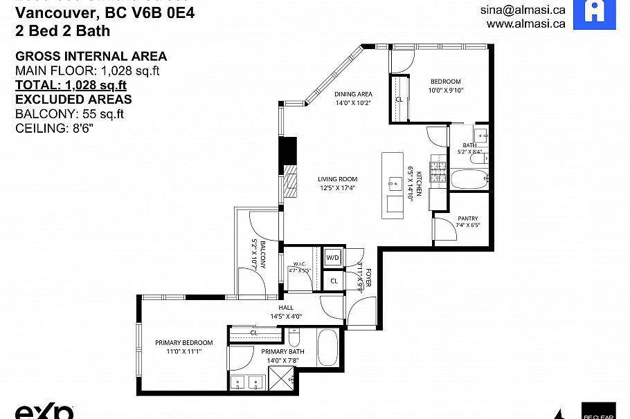 2505 565 Smithe Street Vancouver, BC - 35