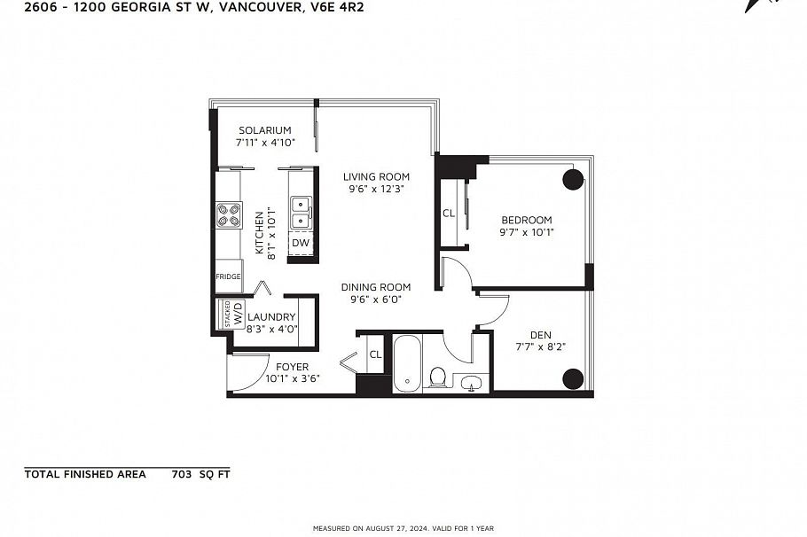 2606 1200 W Georgia Street Vancouver, BC - 36
