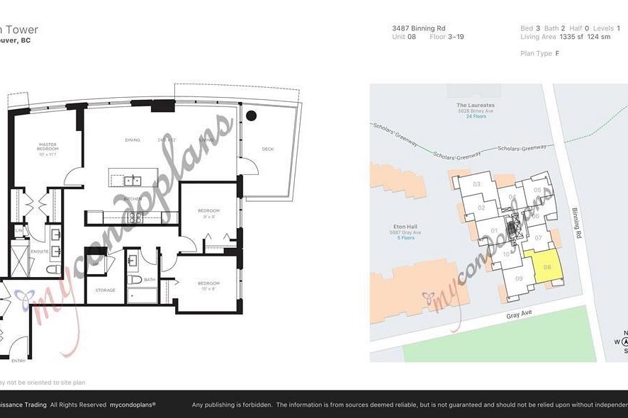 608 3487 BINNING ROAD, Vancouver BC V6S 0K8 Vancouver, BC - 3